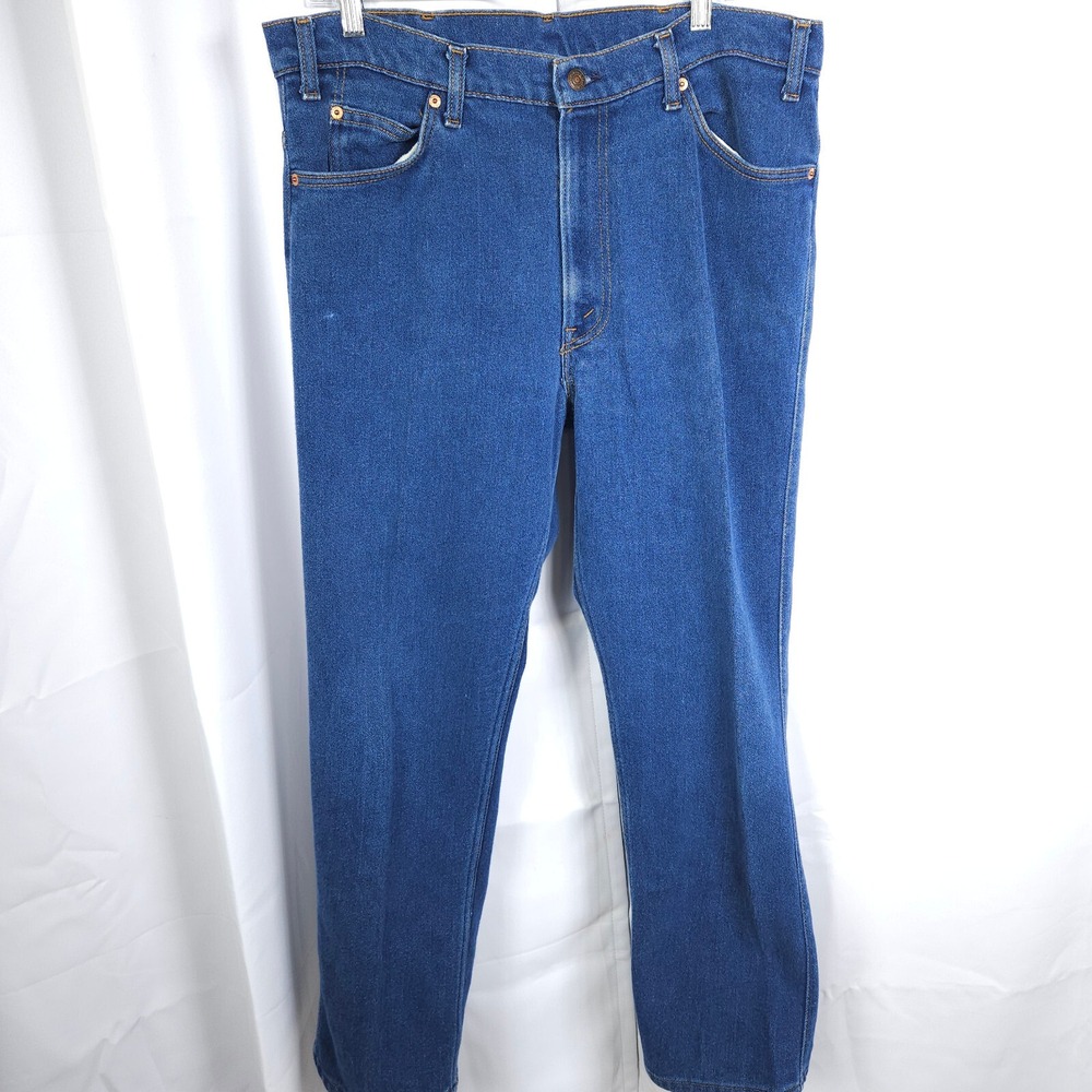 VTG Levi's 509 Men's Blue Stretch Jeans 38x31 (Fit 36x29) USA Made